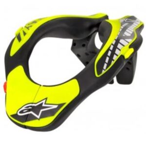 ALPINESTARS YOUTH NECK SUPPORT OS - BLACK/FLURO YELLOW