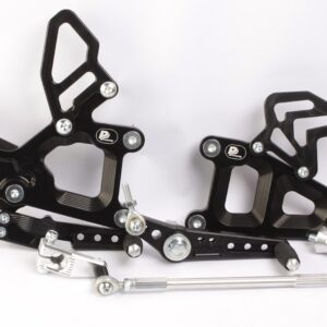 PP TUNING REAR SET TRIUMPH STREET TRIPLE 675 (2013-2016) WITH REVERS SHIFTING