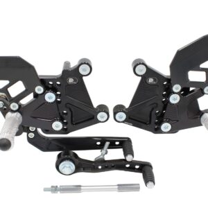 PP TUNING REAR SET TRIUMPH SPEED TRIPLE 1200 (2021 - ) WITH REVERSE SHIFTING