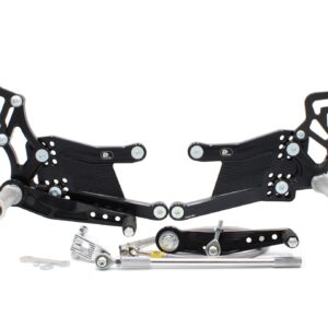 PP TUNING REAR SET YAMAHA R1 (2007-2008) WITH REVERSE SHIFTING