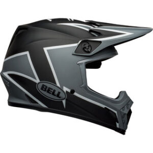 BELL 2021 MX-9 MIPS TWITCH DBK BLACK / GREY HELMET