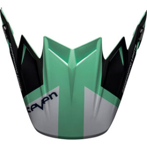 BELL 2021 SEVEN MOTO-9 GALAXY BLACK / MINT HELMET VISOR PEAK