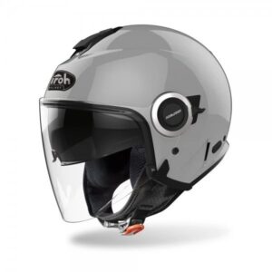 AIROH HELIOS CONCRETE GLOSS GREY HELMET