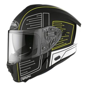 AIROH SPARK CYRCUIT MATT BLACK HELMET