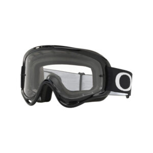 Oakley O-Frame MX Dirt Bike Motocross Clear Goggles - Jet Black