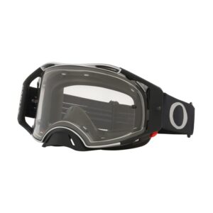 Oakley Airbrake Tuff Blocks Motorcycle Goggles With Clear Lens -Black Gunmetal