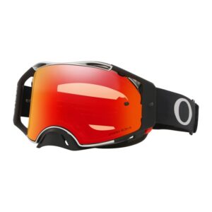 Oakley Airbrake Tuff Blocks Motorcycle Goggles With Prizm Torch Lens - Black Gunmental