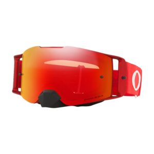 Oakley Front Line Motorcycle Goggles With Prizm Torch Lens - Moto Red