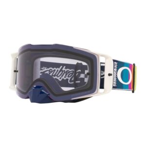 Oakley Front Line Troy Lee Design Motorcycle Goggles With Prizm Low Light Lens - Graph White