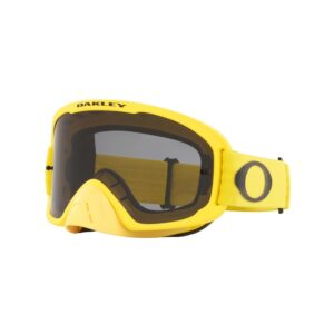 Oakley OFRAME 2.0 PRO Motorcycle Goggles With Dark Grey Hi Impact Lens - Moto Yellow
