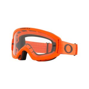 Oakley XS OFRAME 2.0 PRO Motorcycle Goggles With Clear Hi Impact Lens - Moto Orange