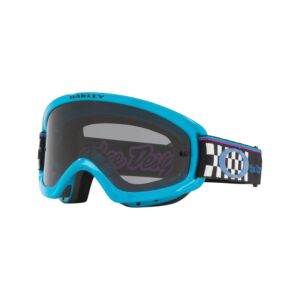 Oakley XS OFRAME 2.0 PRO Troy Lee Designs Motorcycle Goggles With Dark Grey Hi Impact Lens - Overload Black
