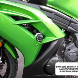 NINJA 650R 12-16 (Black frame slider kit)