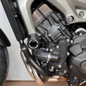 MT09 14-16, TRACER 900 15-20 & XSR900 16-21 (Blk frame slide kit; case saver inc