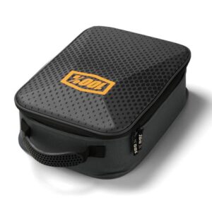 100% GOGGLE CASE TECH BLACK/FLUO YELLOW