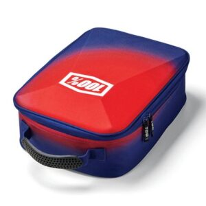 100% GOGGLE CASE GEO RED/BLUE