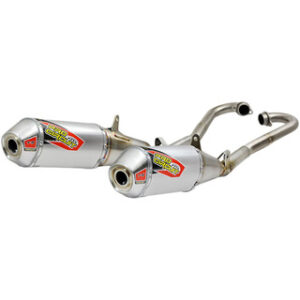 PRO CIRCUIT T6 HONDA CRF 250R 18-19 DUAL STAINLESS EXHAUST SYSTEM