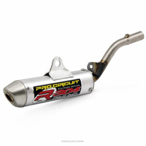 PRO CIRCUIT KAWASAKI KX 80/85/100 98-17 SHORTY RACE SILENCER