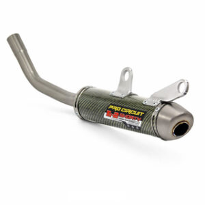 PRO CIRCUIT KTM 250/300 SX/EXC TI-2 SHORTY TITANIUM SILENCER