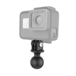 RAP-B-202U-GOP1 - RAM 1" DIAMETER BALL WITH CUSTOM GOPRO ADAPTOR