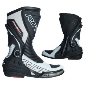 RST TRACTECH EVO III CE SPORT BOOT - WHITE/BLACK, 42