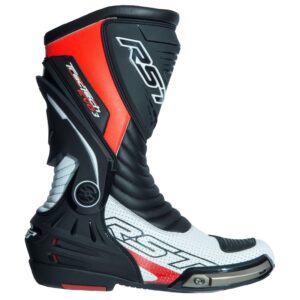 RST TRACTECH EVO III CE SPORT BOOT - FLURO RED/BLACK, 46