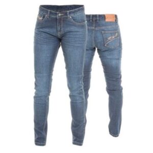 RST LADIES SKINNY FIT KEVLAR JEANS - BLUE, 20LD