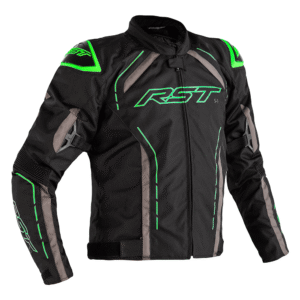 RST S-1 CE SPORT WATERPROOF JACKET - 4XL, BLACK / FLO GREEN