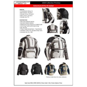 ADVENTURE-X PRO CE JACKET - SAND/BLUE, L