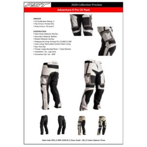 RST ADVENTURE-X PRO CE PANT - SAND/BLUE, 3XL