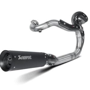 AKRAPOVIC HARLEY-DAVIDSON 2012 NIGHT ROD COMPLETE EXHAUST SYSTEM S-HDRODR1-BAVTBL - BLACK