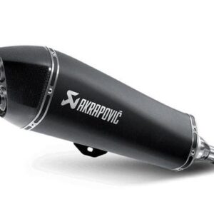 AKRAPOVIC PIAGGIO (2008-2016) MP3 400 LT SLIP-ON MUFFLER S-PI4SO3-HRSSBL