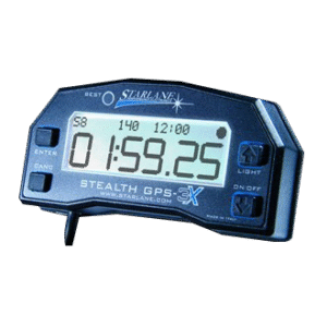 STEALTH GPS-3X 10HZ GPS LAP TIMER