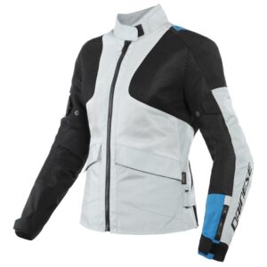 DAINESE LADIES AIR TOURER GREY BLUE AND BLACK TEX JACKET
