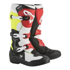 ALPINESTARS TECH 3 BLACK/WHITE/YELLOW BOOTS