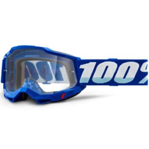100% ACCURI2 GOGGLE BLUE CLEAR LENS