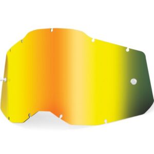 100% ACCURI2 & STRATA2 YOUTH LENS MIRROR GOLD