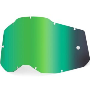 100% ACCURI2 & STRATA2 YOUTH LENS MIRROR GREEN