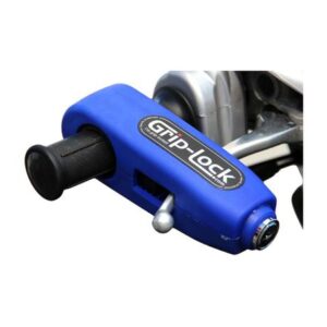 GRIP-LOCK HANDLEBAR LOCK - BLUE