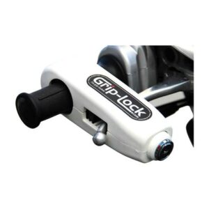 GRIP-LOCK HANDLEBAR LOCK - WHITE