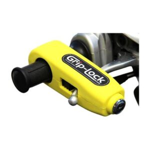 GRIP-LOCK HANDLEBAR LOCK - YELLOW