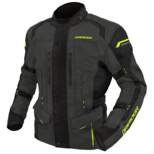 Dririder Compass 4 Grey/Black/Hi-Vis Yellow Jacket
