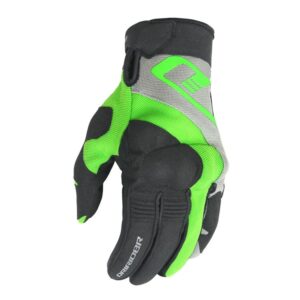 Dririder RX Adventure Black/Green Gloves