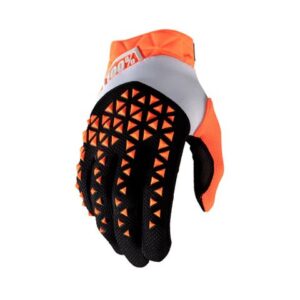 100% AIRMATIC ORANGE/BLACK GLOVES