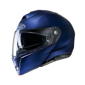 HJC i90 Semi Flat Metallic Blue Helmet