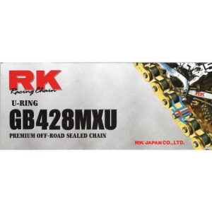 RK GB428MXU 136 GOLD LINK CHAIN