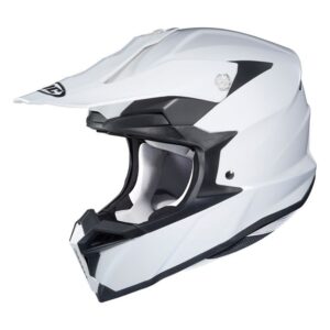 HJC i50 Solid White Helmet