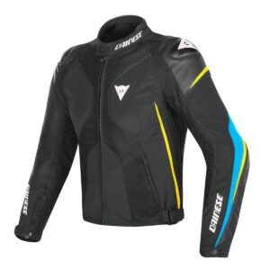Dainese Super Rider Black/Fire Blue/Fluro Yellow Jacket