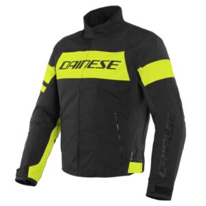 Dainese Saetta D-Dry Black/Yellow Jacket