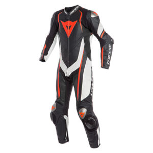 Dainese Kyalami Perforated Black/White/Red 1 Piece Suit
